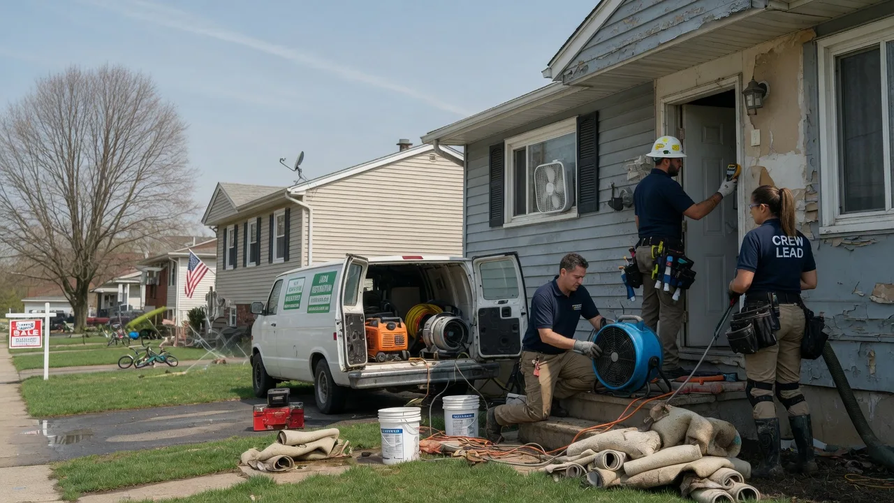 Flood Cleanup in Breedsville, MI near me