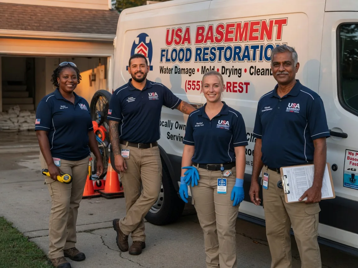Basement Flood Cleanup company in Breedsville, MI