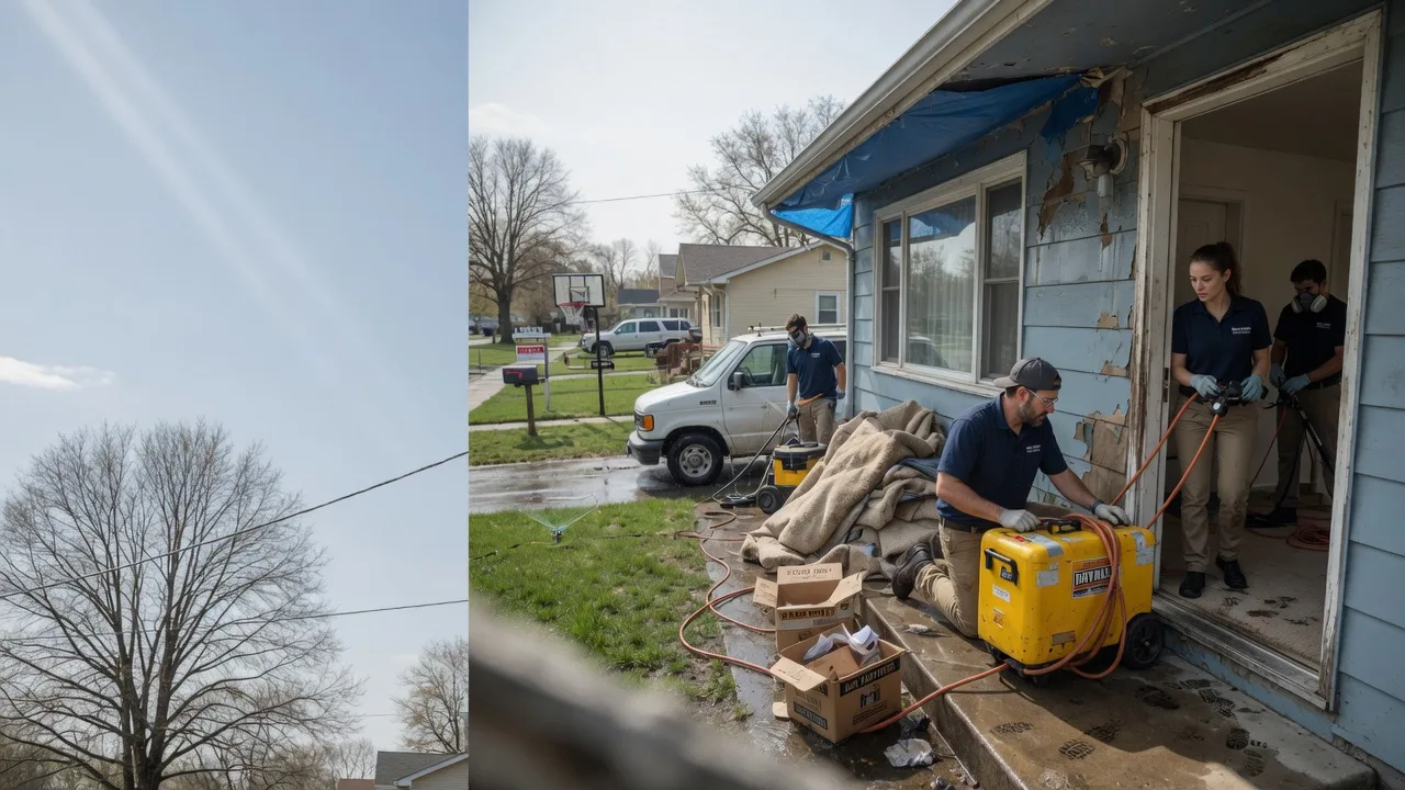 Basement Flood Cleanup in Breedsville, MI near me